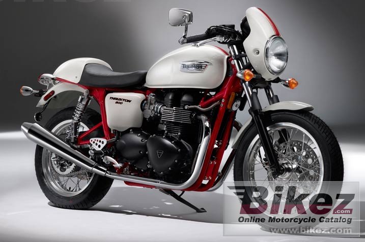 Big Triumph thruxton se picture and wallpaper from Bikez.com
